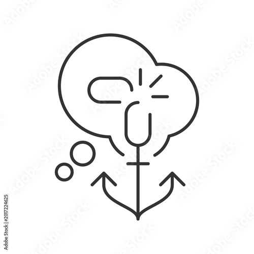 Konstfotografi Getting rid of biases linear icon
