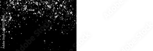 White water splashes on transparent background for overlay and design use