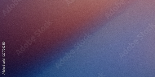 Fotografia Smooth gradient background blending dusky rose and slate blue with fine noise texture for elegant minimalist design concepts