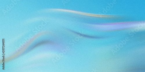 Tablou pe pânză Soft blue abstract background with gentle flowing light waves and subtle iridescent accents, clean and airy aesthetic with fine grain detail
