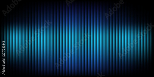 Bild auf Leinwand Blue and Navy Gradient Ripple Glass Texture on a Dark Background