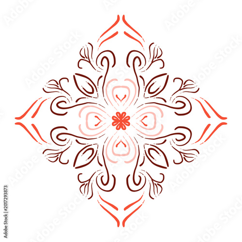 abstract floral ornament