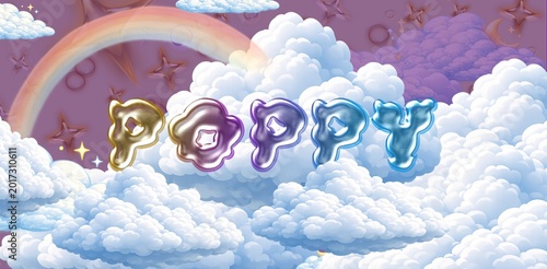 Tableau sur toile Poopy name