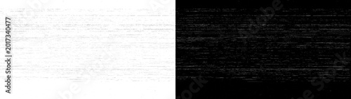 Foto Fine white horizontal static noise texture isolated on transparent background