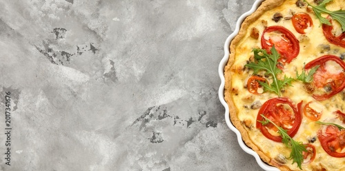 Delicious vegetable pie on ...