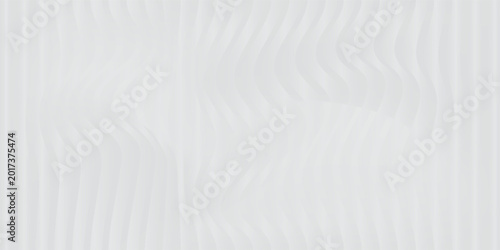 Quadro su tela white background with abstract curve shape and swirl line decoration