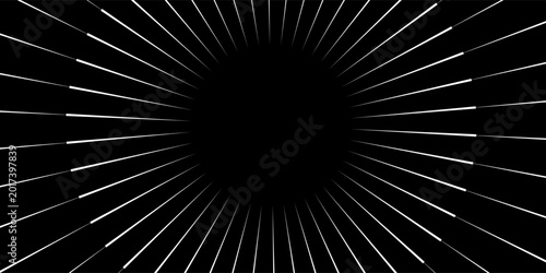Billede på lærred Spiral sound wave rhythm line dynamic abstract vector background
