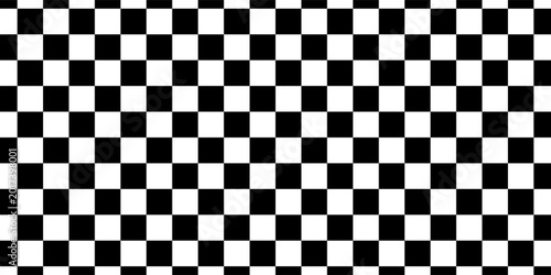 Billede på lærred WebBlack and white chess background design