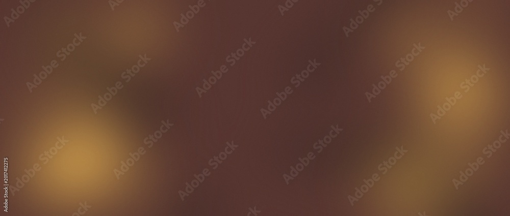 Obraz premium Vintage Warm Brown Gradient Background with Cinematic Grain and Light Orbs
