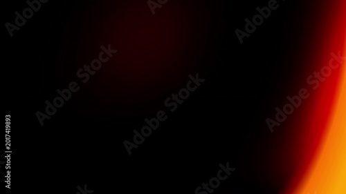 Warm orange red film burn light leak video overlay with soft flare glow, cinematic transition background and abstract gradient effect