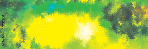 Canvastavla Brushed Painted Abstract Background
