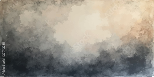 Foto Dramatic storm clouds and dark abstract smoke textures swirl over a moonlit city