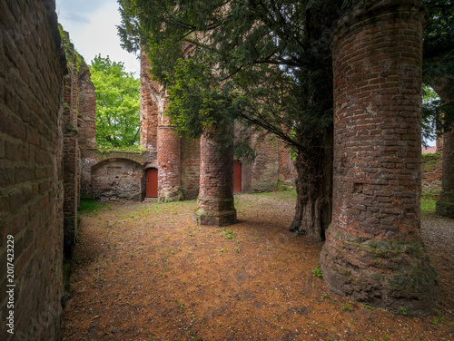 Ruin church - Ruïnekerk Ammerzoden, Gelderland province, The Netherlands