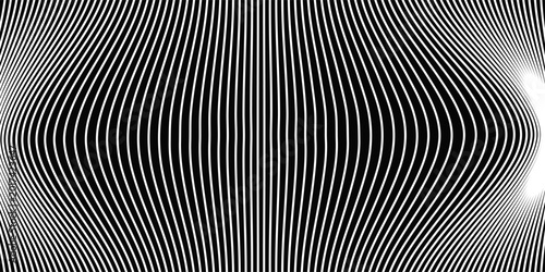 Konstfotografi Vector warped lines background