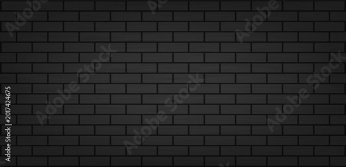 Canvastavla Dark Gray Brushed Brick Pattern with Horizontal Staggered Layout and Polished Gr