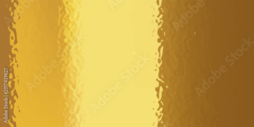 Metallic gold foil texture background with glass effect and shiny stripe lines