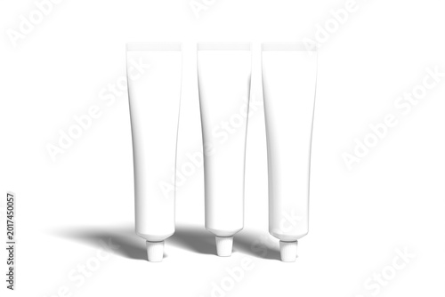 Toothpaste Blank Mockup