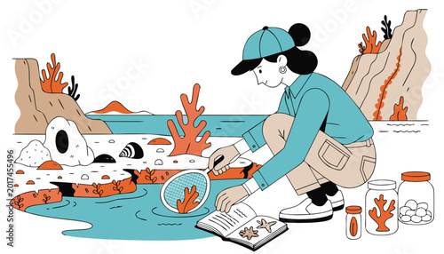 Coastal Ecology Research and Marine Life Study.eps