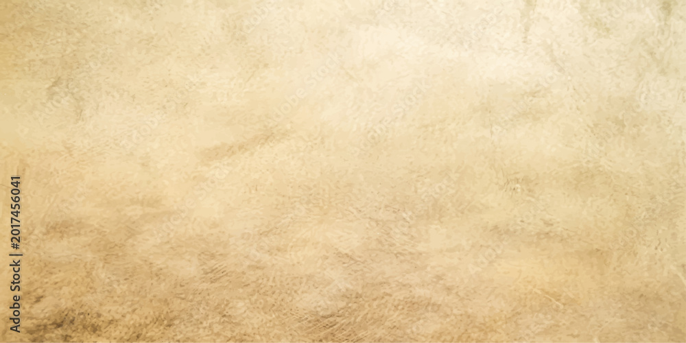 Fototapeta premium A blank, aged vintage paper texture and ancient parchment background with a textured, grungy brown design