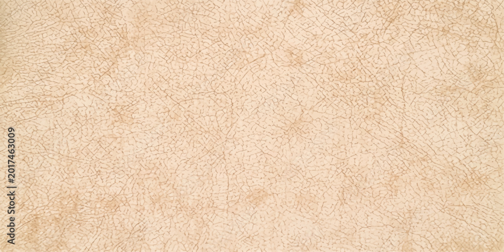 Fototapeta premium A vintage brown kraft paper and aged leather texture background features a rough grunge pattern on a blank parchment surface with a weathered cardboard material design