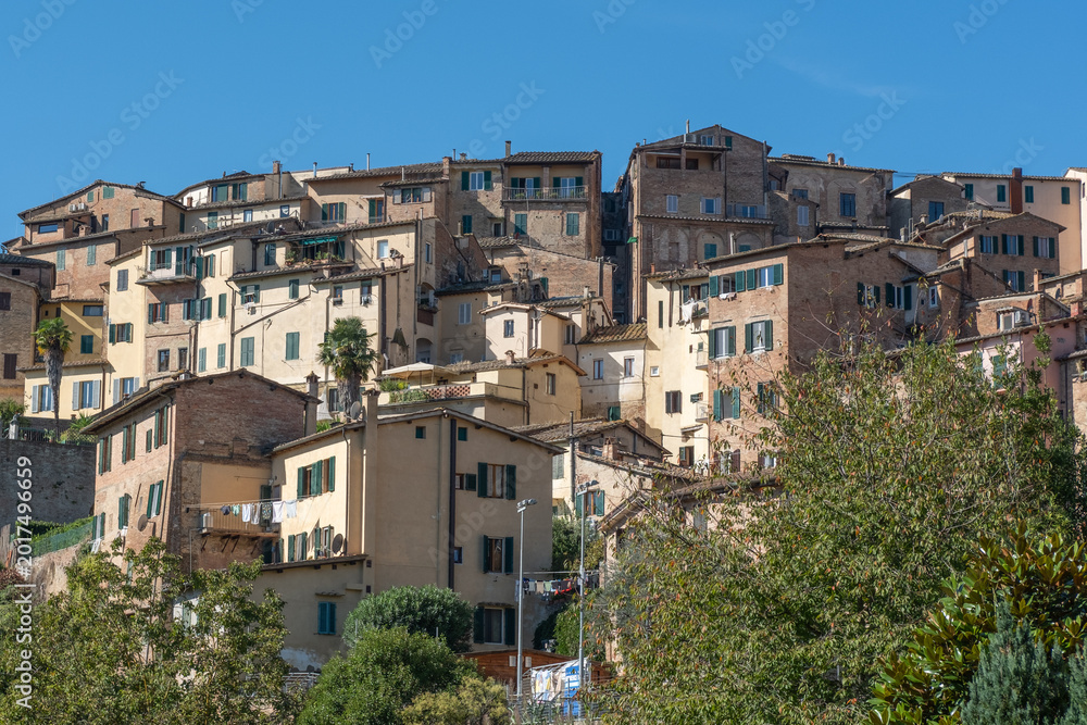 Fototapeta premium Typical Italian Residential Buildings