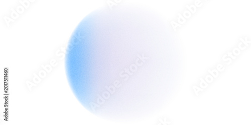 Canvas Print A stunning blue and pink white circular gradient with a noise grain texture, perfect for modern vector flyers, posters and wallpapers