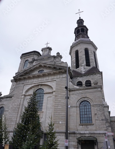 Notre-Dame-de-Québec Cathedral Basilica in canada