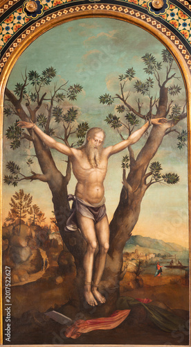 Foto Pistoia - The renaissance painting of Martyrdom of St