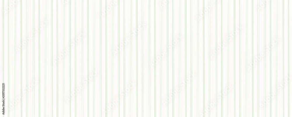 Obraz premium Subtle mint green stripe pattern on cream white minimal background