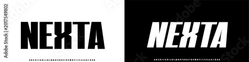Canvastavla Nexta italic font, Modern clean rounded font perfect for branding, digital desig