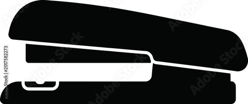 Photos Black stapler silhouette icon