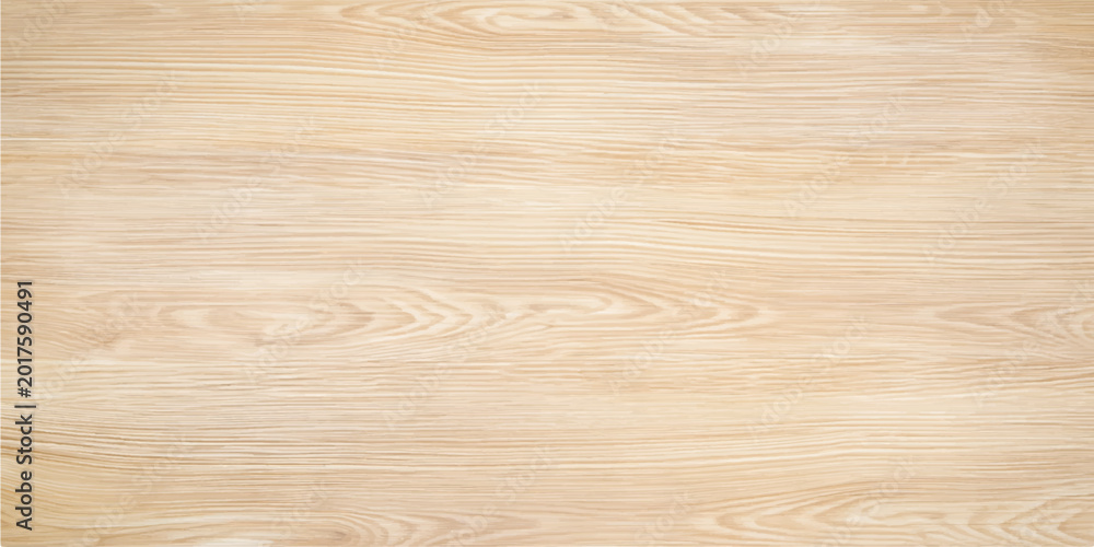 Naklejka premium A natural brown oak wood plank texture features a weathered timber grain pattern on a textured hardwood surface suitable for a rustic floor or wall panel design