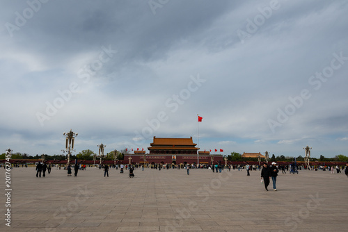Fotografía Tiananmen Square is one of the largest and most historically significant public