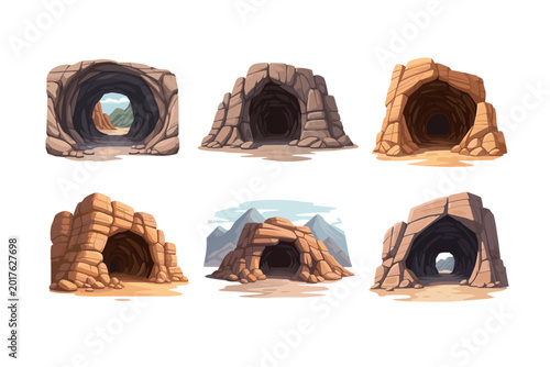 Collection of Cave Entrances