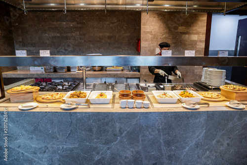 Foto High-end buffet table at star-rated hotels