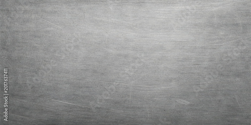 Tablou pe pânză Grey textured metal surface background with stainless steel background metallic