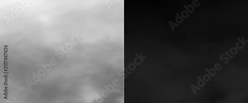 Foto Minimalist black and white split background, abstract dual tone texture, contras