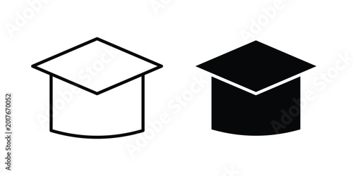 Foto Education icon. Glyph solid icons collection. Line symbols