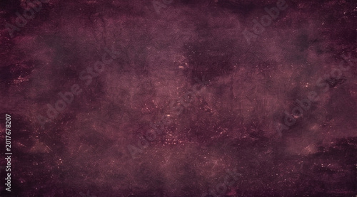 Burgundy grunge texture background with distressed and mottled effect
