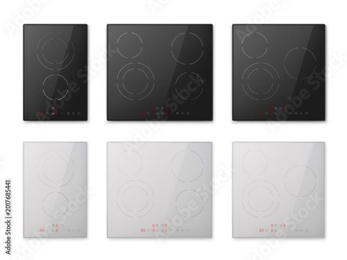 Schilderij op canvas Induction stove