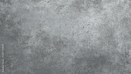 Bilde på lerret Gray textured surface with rough and weathered appearance no objects or people