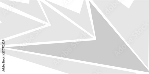 Cuadro en lienzo Abstract white and gray background