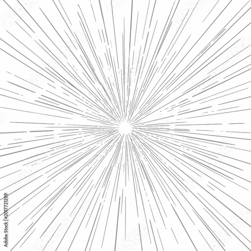 Abstract sunburst background with radiating radial lines.