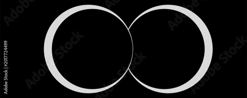 Photos total lunar eclipse with one star. vector
