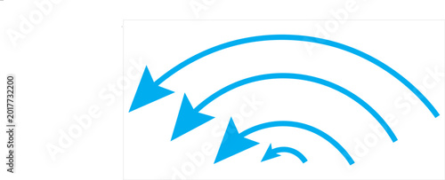 Various bold brush drawn curved arrows. Collection doodle marker thick arrows in different directions. Hand drawn vector direction pointers. Curved and wavy brush strokes with scratches.