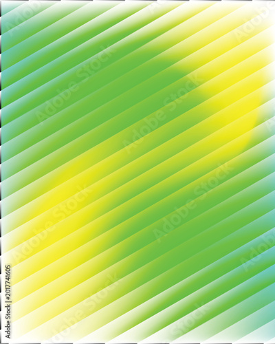 Green and yellow diagonal striped pattern 1.
