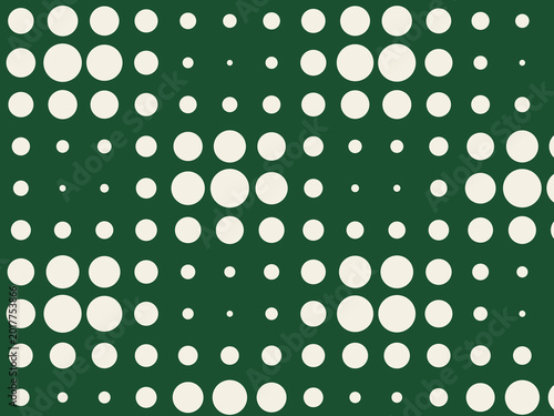 Εκτύπωση καμβά Bridget Riley Style Op Art Circle Pattern Geometric Design