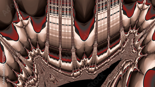 Foto Burning Ship Fractal - Western Armada