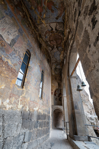 Orthodox church in Vardzia cave monastery complex, Georgia