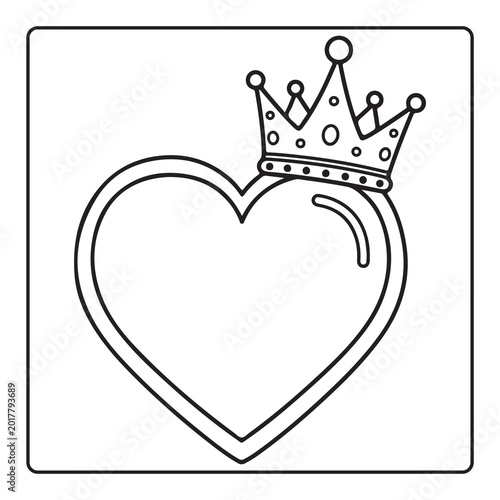 Valentine Heart coloring pages for kids
